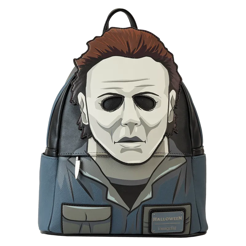 LOUCOMBK0001 Halloween - Michael Myers Cosplay Mini Backpack - Loungefly - Titan Pop Culture