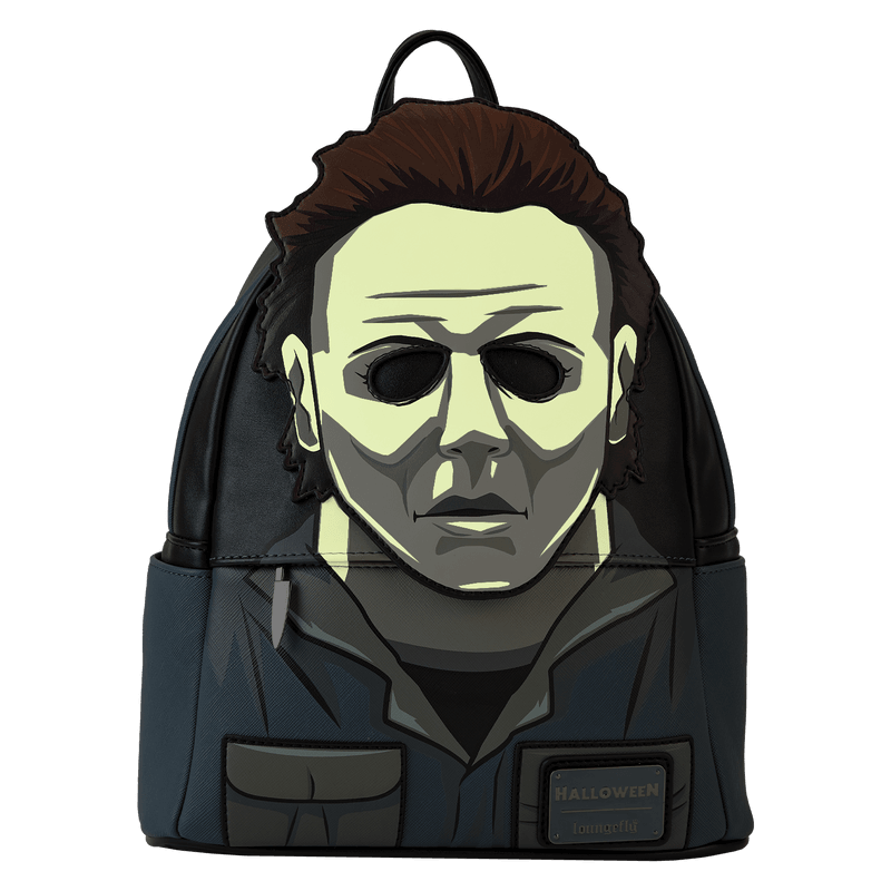 LOUCOMBK0001 Halloween - Michael Myers Cosplay Mini Backpack - Loungefly - Titan Pop Culture