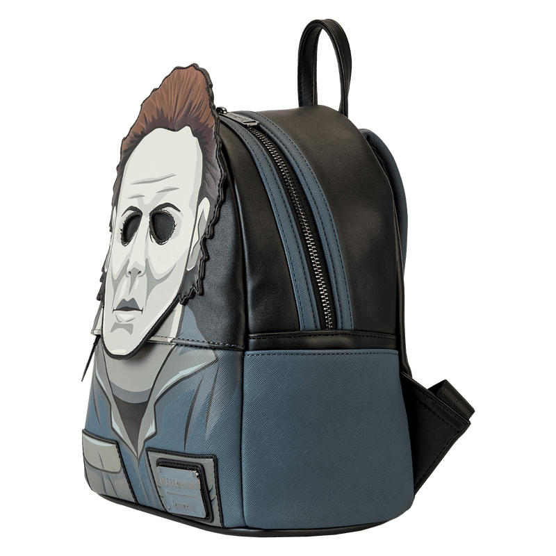 LOUCOMBK0001 Halloween - Michael Myers Cosplay Mini Backpack - Loungefly - Titan Pop Culture