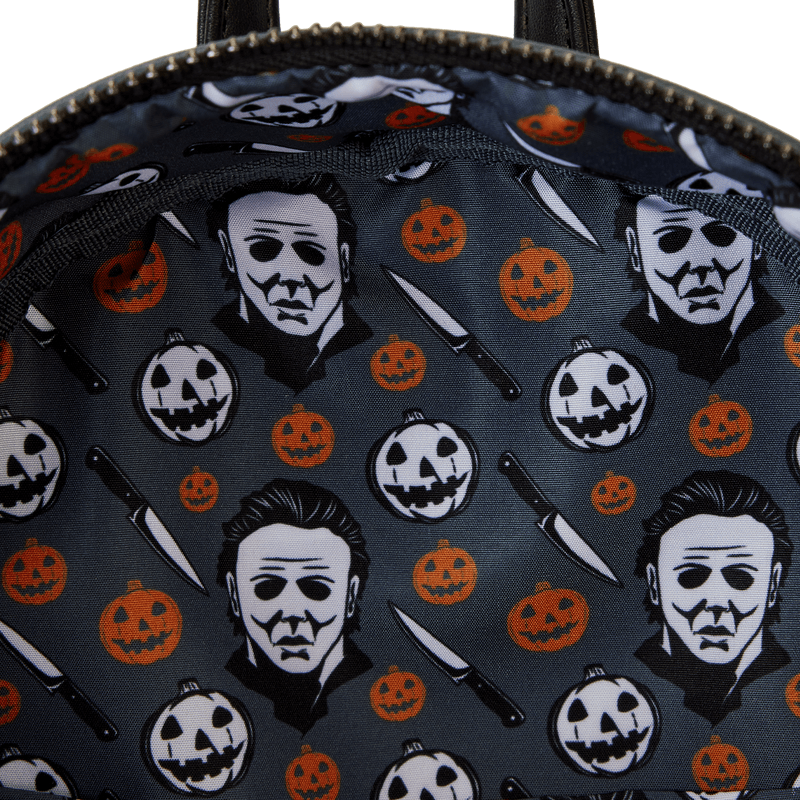 LOUCOMBK0001 Halloween - Michael Myers Cosplay Mini Backpack - Loungefly - Titan Pop Culture