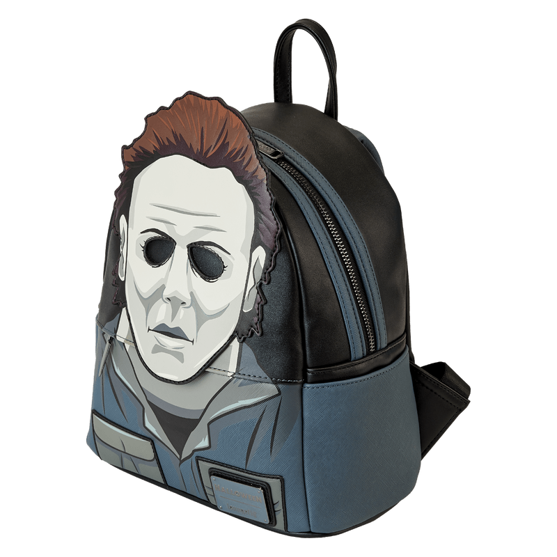 LOUCOMBK0001 Halloween - Michael Myers Cosplay Mini Backpack - Loungefly - Titan Pop Culture