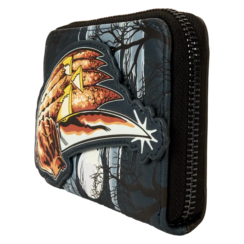 LOUCOMWA0005 Halloween - Michael Myers Glow Zip Around Wallet - Loungefly - Titan Pop Culture