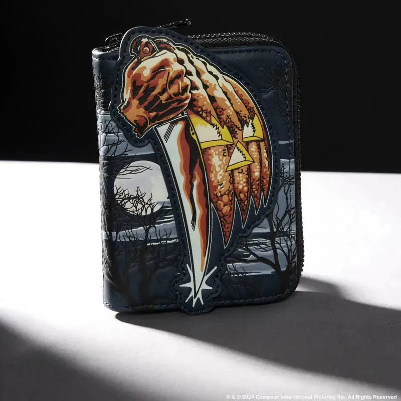 LOUCOMWA0005 Halloween - Michael Myers Glow Zip Around Wallet - Loungefly - Titan Pop Culture