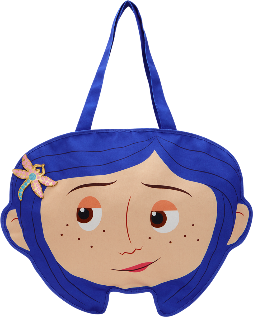 Coraline – Oversize Canvas Tote Bag
