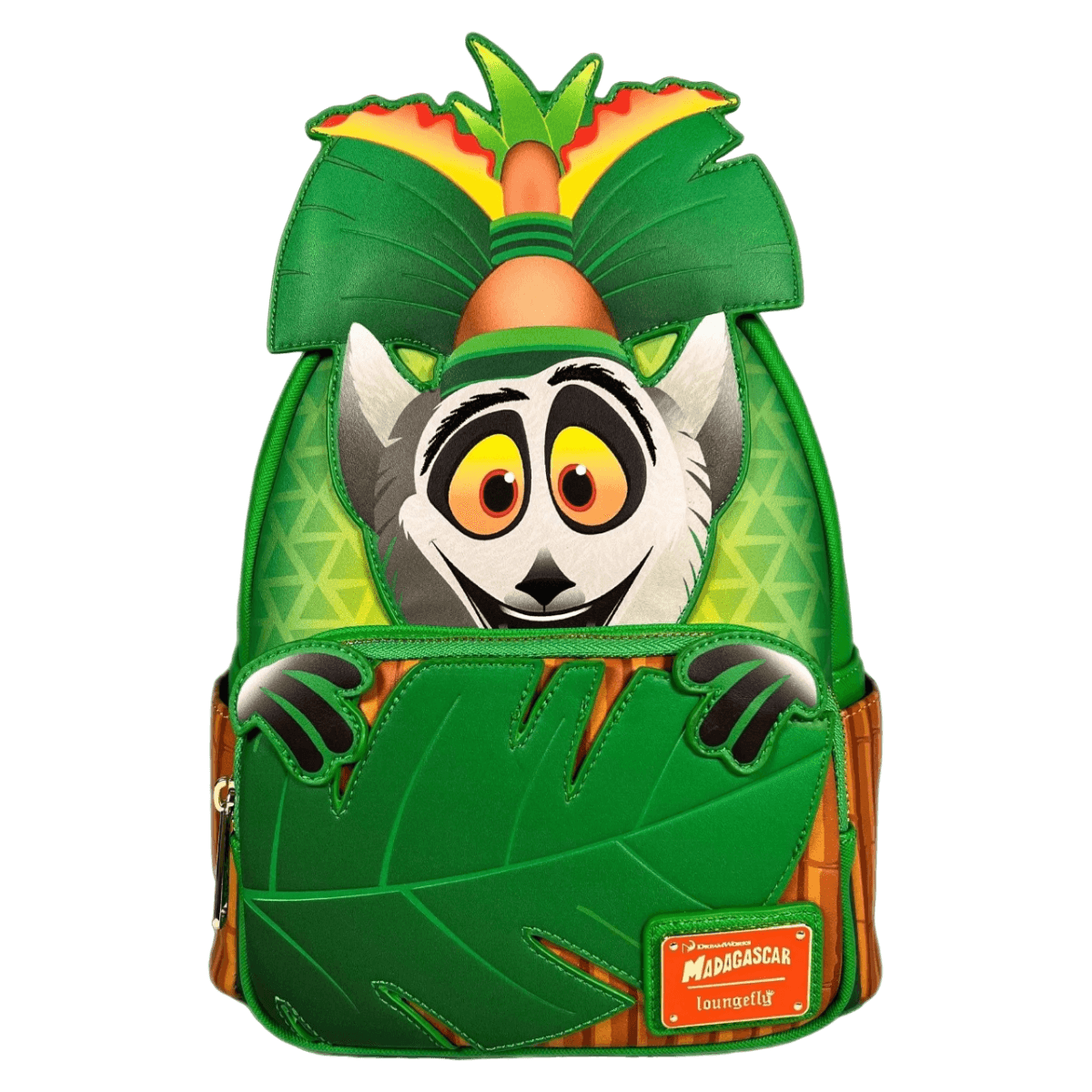 LOUDWBK0007 Madagascar - King Julien Cosplay US Exclusive Mini Backpack [RS] - Loungefly - Titan Pop Culture