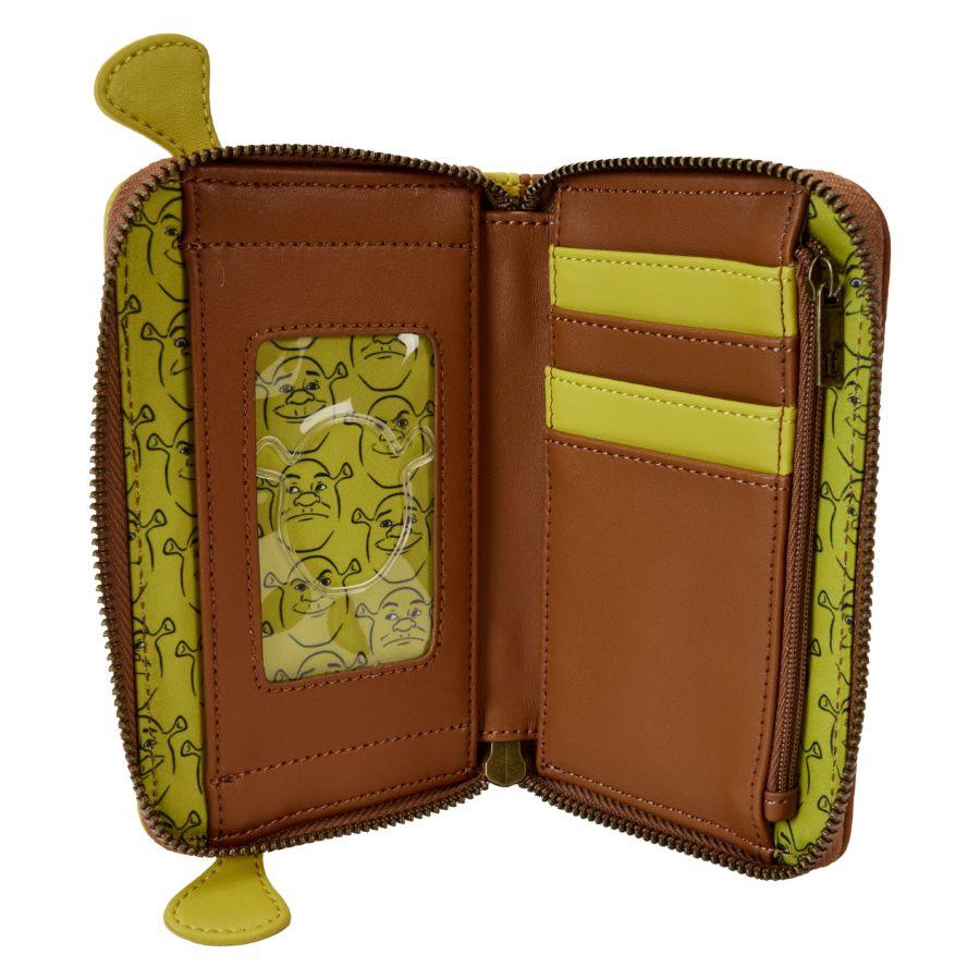 LOUDWWA0005 Shrek - Keep Out Cosplay Zip Wallet - Loungefly - Titan Pop Culture