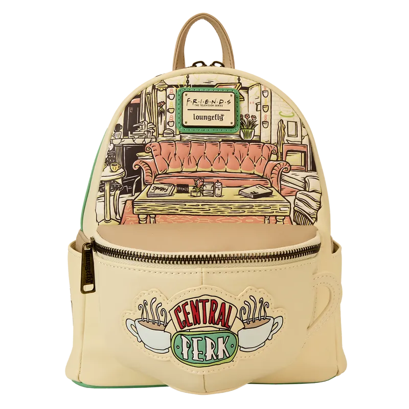 LOUFRDBK0005 Friends - Central Perk Mini Backpack - Loungefly - Titan Pop Culture