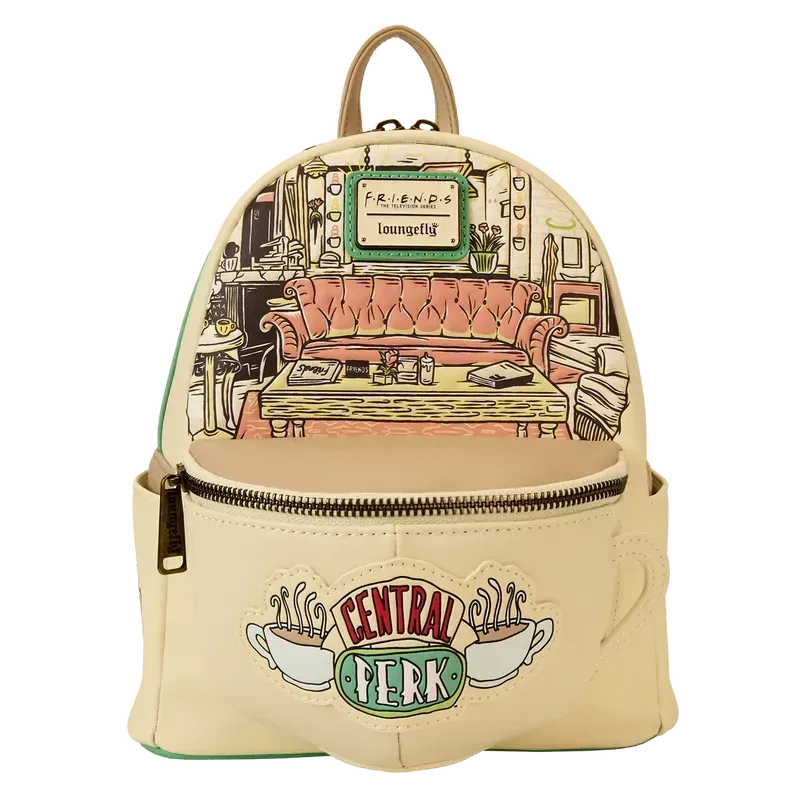 LOUFRDBK0005 Friends - Central Perk Mini Backpack - Loungefly - Titan Pop Culture