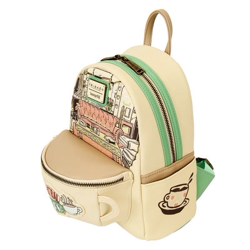 LOUFRDBK0005 Friends - Central Perk Mini Backpack - Loungefly - Titan Pop Culture