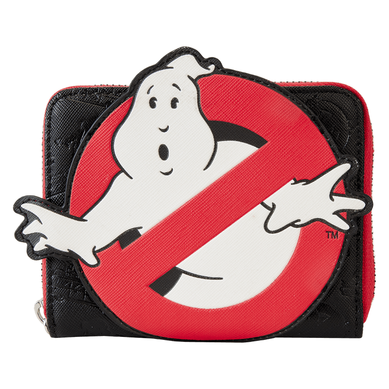 LOUGBWA0005 Ghostbusters - No Ghost Logo Zip Wallet - Loungefly - Titan Pop Culture