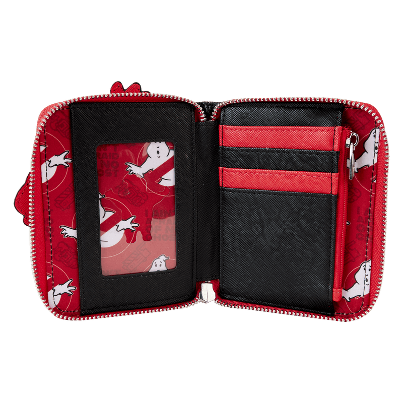 LOUGBWA0005 Ghostbusters - No Ghost Logo Zip Wallet - Loungefly - Titan Pop Culture