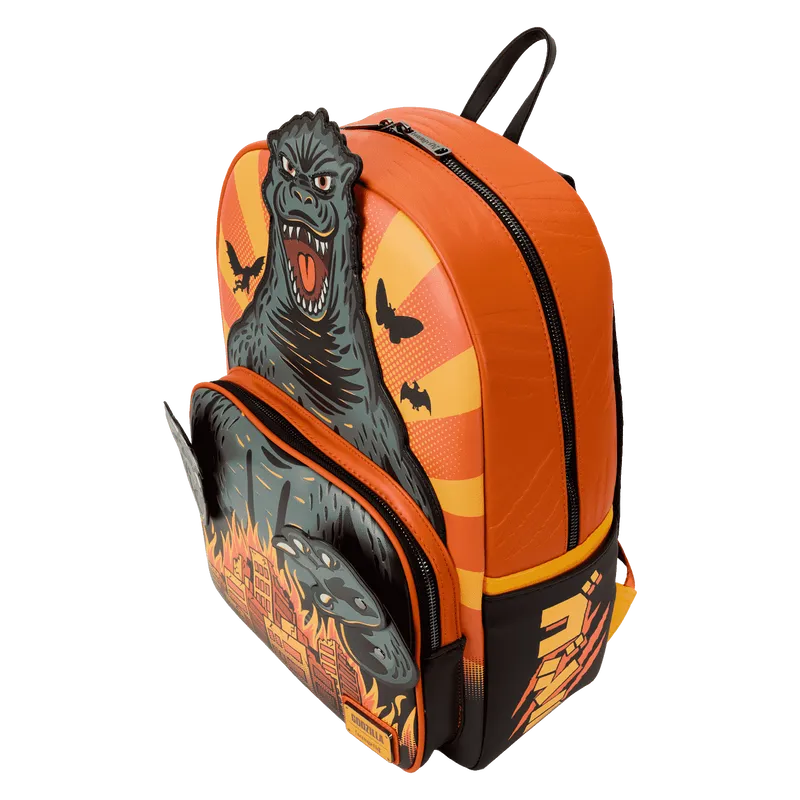 LOUGDZBK0002 Godzilla - Godzilla Full-Size Cosplay Backpack - Loungefly - Titan Pop Culture