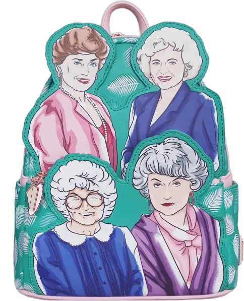 LOUGGBK0008 Golden Girls - Group US Exclusive Mini Backpack [RS] - Loungefly - Titan Pop Culture