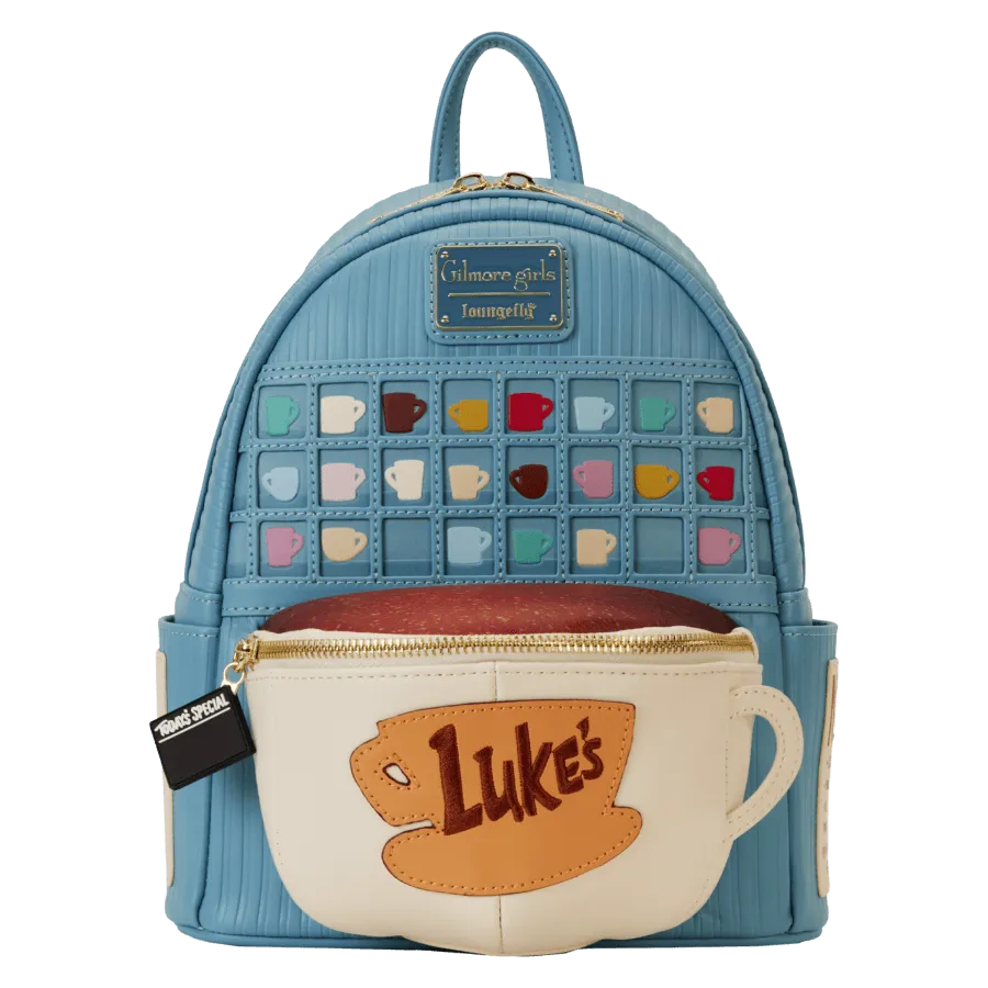 LOUGLGBK0005 Gilmore Girls - Luke's Diner Domed Cup Mini Backpack - Loungefly - Titan Pop Culture