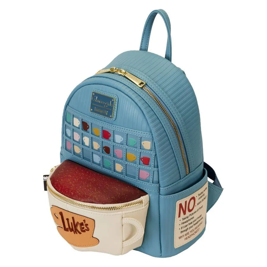 LOUGLGBK0005 Gilmore Girls - Luke's Diner Domed Cup Mini Backpack - Loungefly - Titan Pop Culture