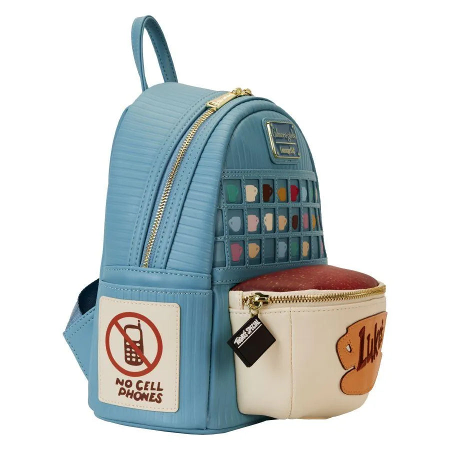 LOUGLGBK0005 Gilmore Girls - Luke's Diner Domed Cup Mini Backpack - Loungefly - Titan Pop Culture