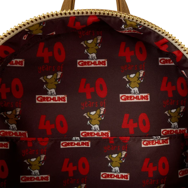 LOUGREBK0004 Gremlins - 40th Anniversary Gizmo Mini Backpack - Loungefly - Titan Pop Culture