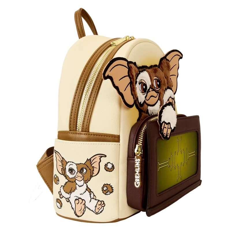 LOUGREBK0004 Gremlins - 40th Anniversary Gizmo Mini Backpack - Loungefly - Titan Pop Culture