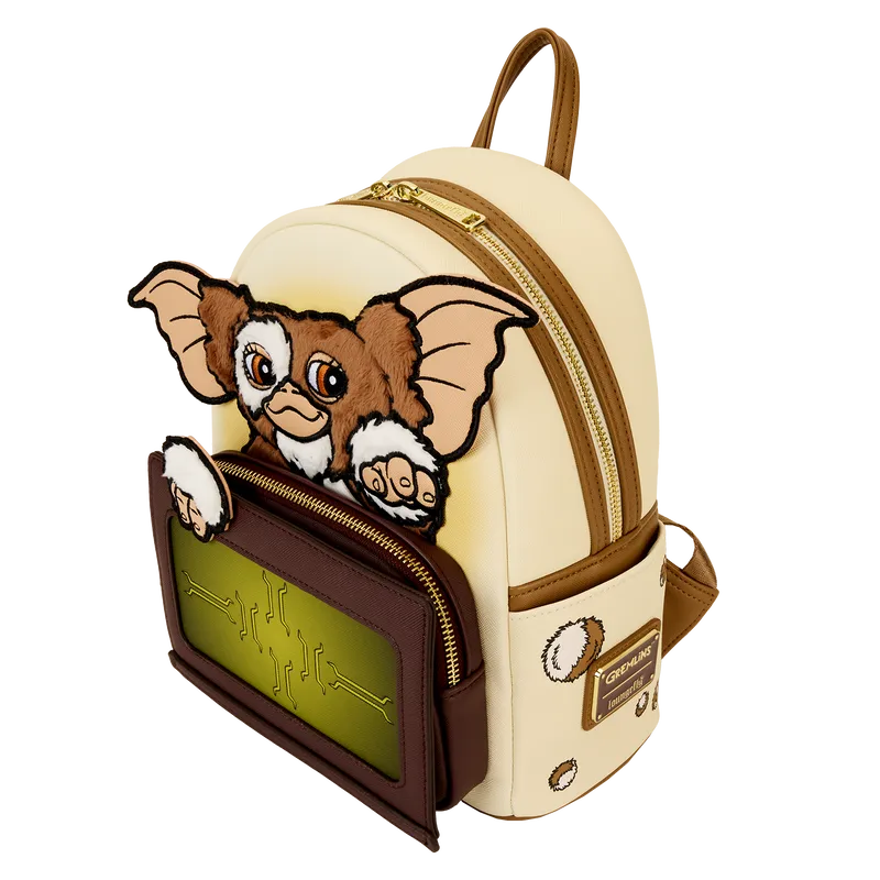 LOUGREBK0004 Gremlins - 40th Anniversary Gizmo Mini Backpack - Loungefly - Titan Pop Culture