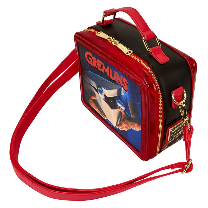 LOUGRETB0001 Gremlins - 40th Anniversary Vintage Lunchbox Crossbody Bag - Loungefly - Titan Pop Culture