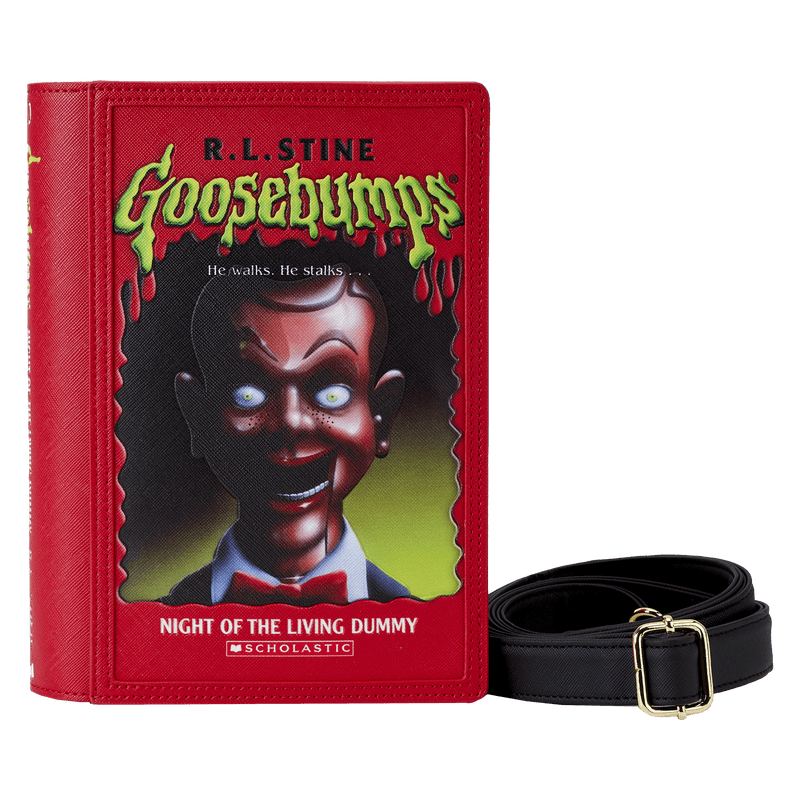 LOUGSBTB0001 Goosebumps - Slappy Book Cover Crossbody - Loungefly - Titan Pop Culture