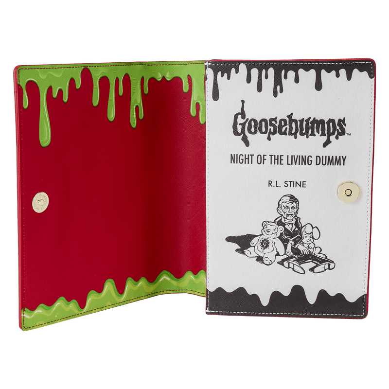 LOUGSBTB0001 Goosebumps - Slappy Book Cover Crossbody - Loungefly - Titan Pop Culture