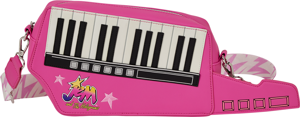Jem & The Holograms Figural Keytar Crossbody