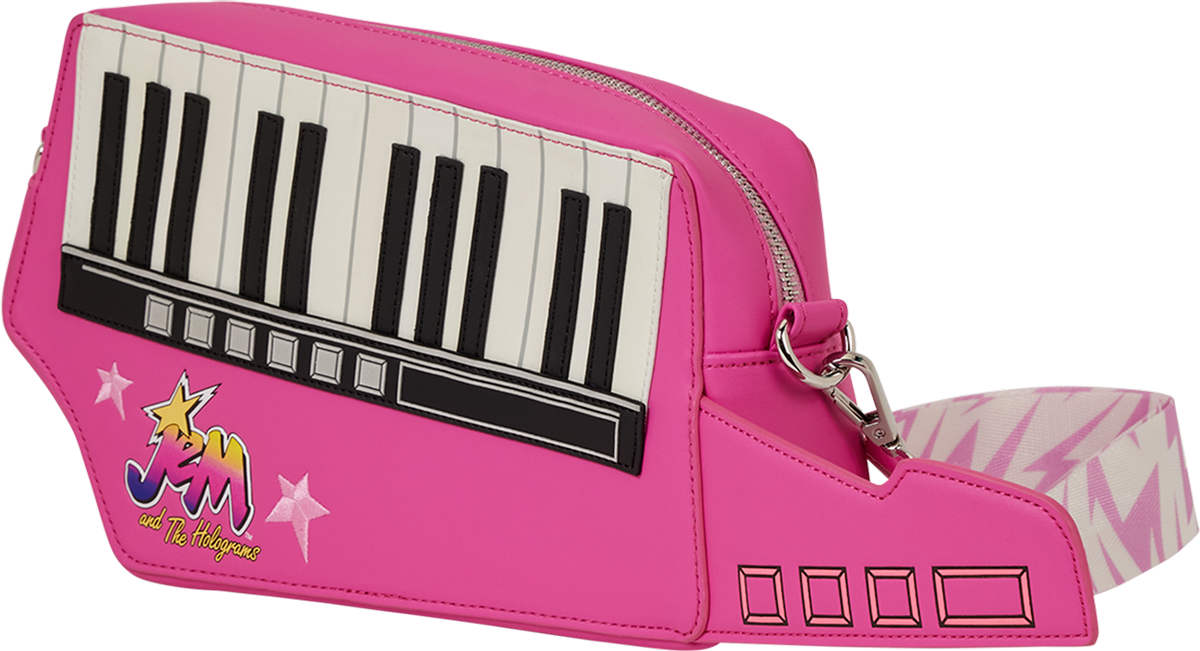Jem & The Holograms Figural Keytar Crossbody