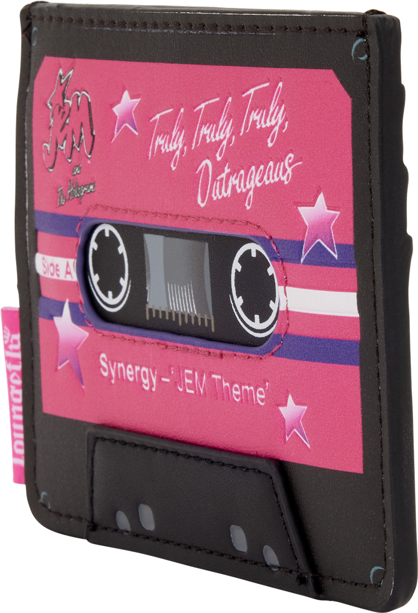 Jem & The Holograms Cassette Card Holder