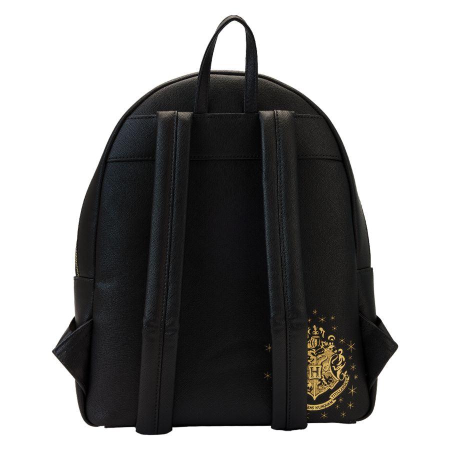 LOUHPBK0210 Harry Potter - Trilogy Series 2 Triple Pocket Mini Backpack - Loungefly - Titan Pop Culture