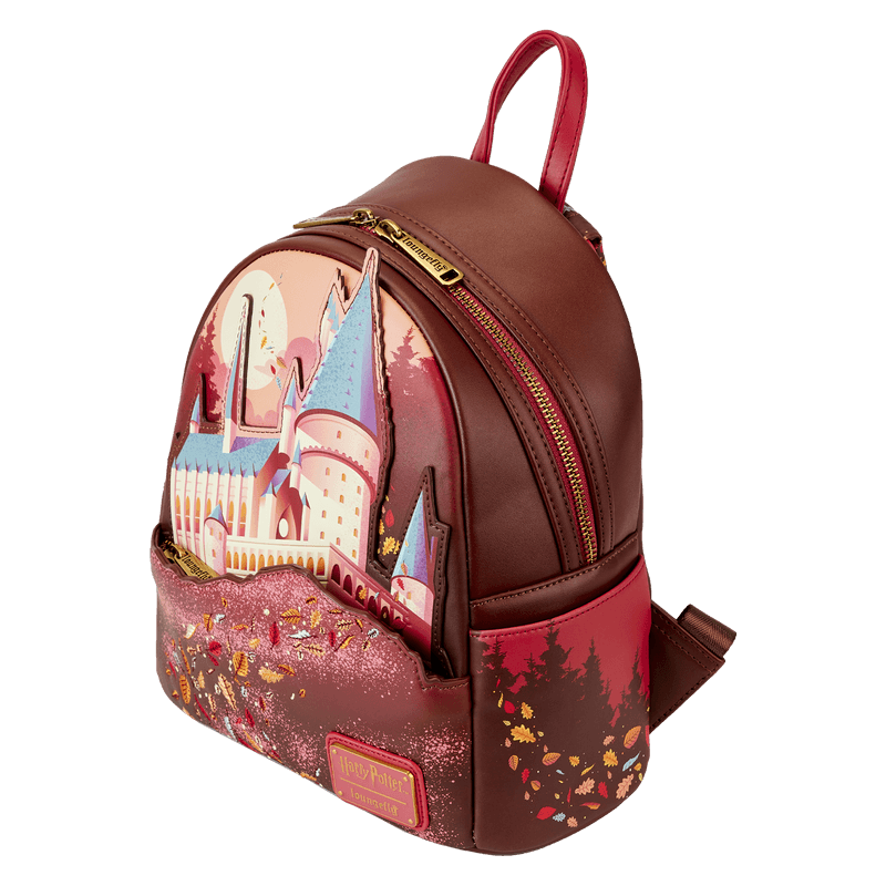 LOUHPBK0236 Harry Potter - Hogwarts Fall Mini Backpack - Loungefly - Titan Pop Culture