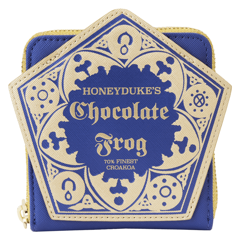 LOUHPWA0154 Harry Potter - Honeydukes Chocolate Frog Box Zip Around Wallet - Loungefly - Titan Pop Culture