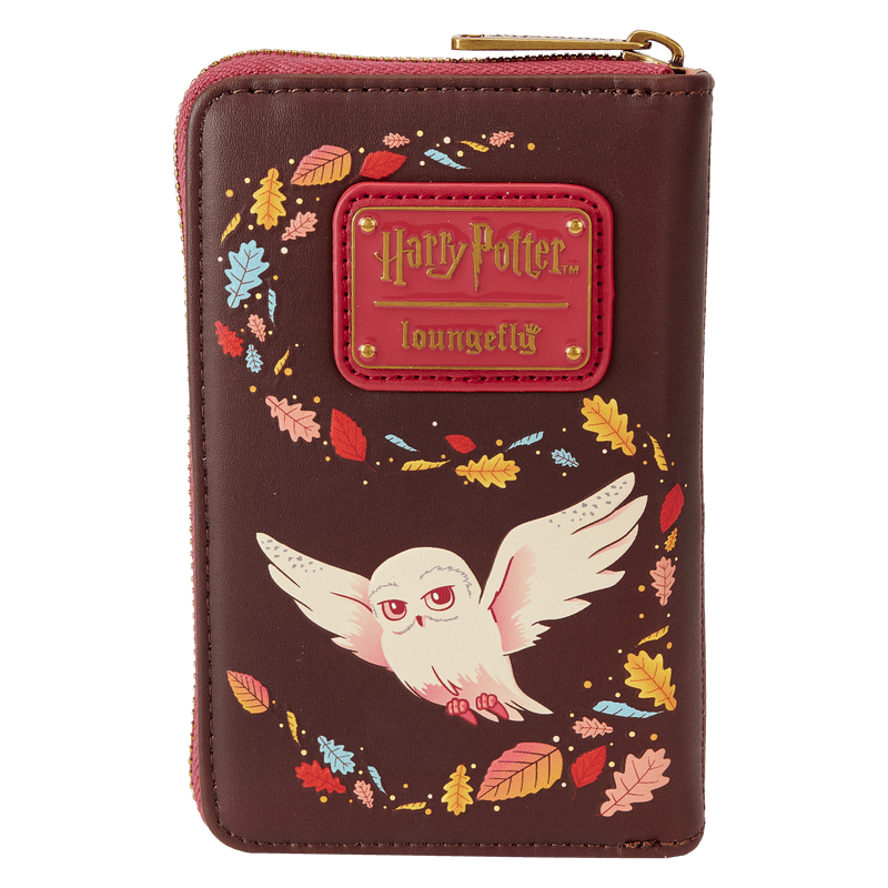 LOUHPWA0159 Harry Potter - Hogwarts Fall Zip Wallet - Loungefly - Titan Pop Culture