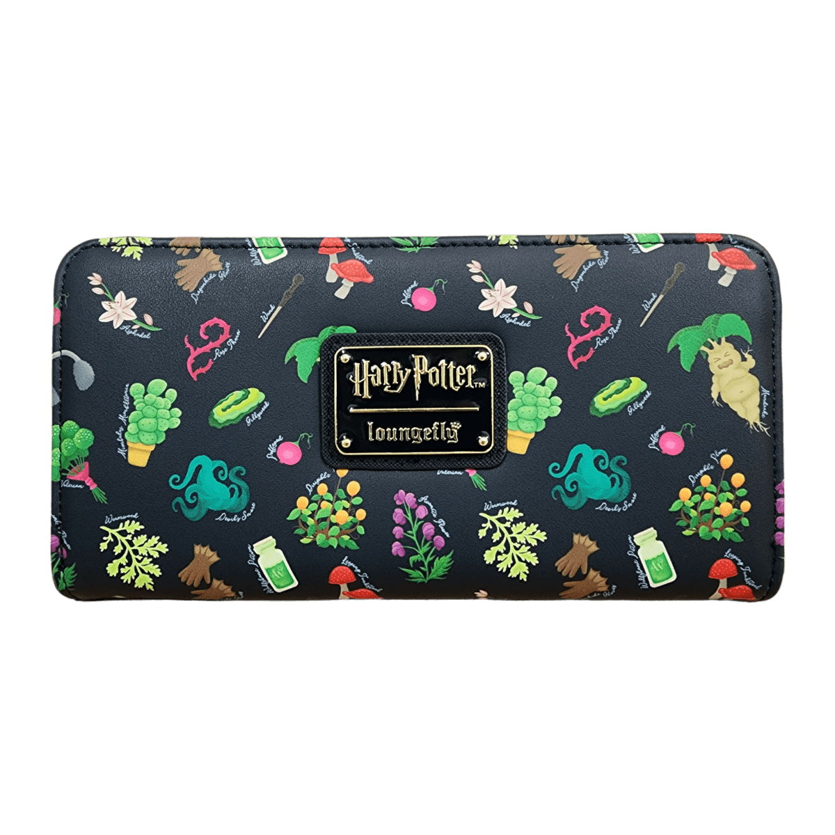 LOUHPWA0163 Harry Potter - Herbology US Exclusive Zip Around Wallet [RS] - Loungefly - Titan Pop Culture