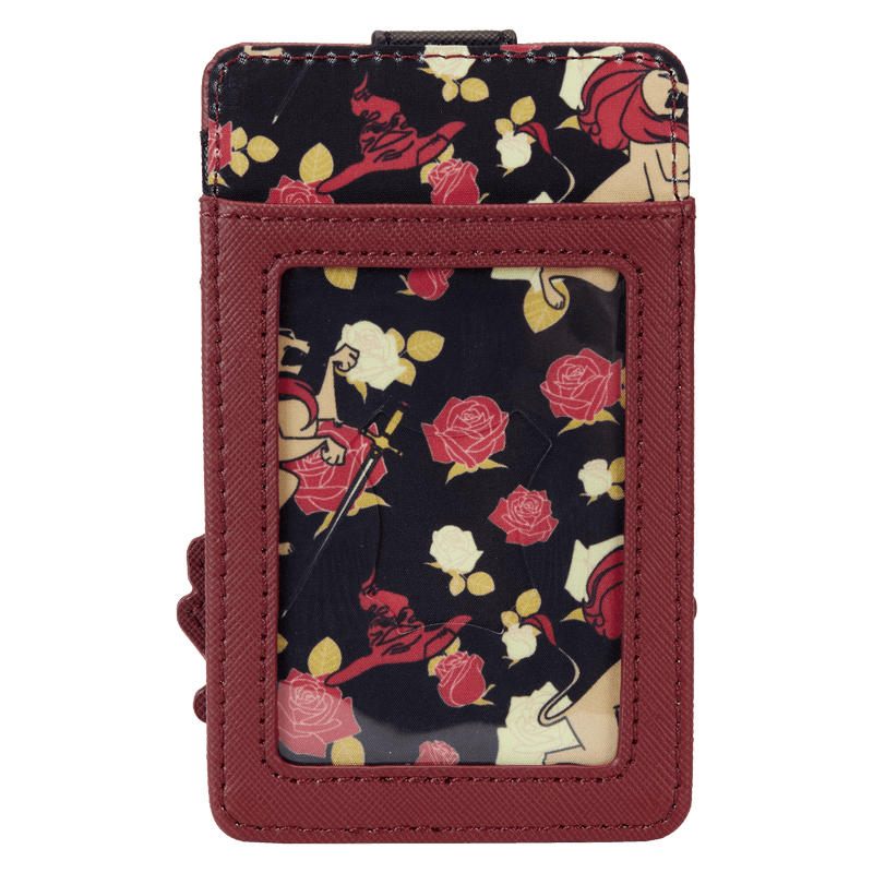 LOUHPWA0171 Harry Potter - Gryffindor House Floral Tattoo Cardholder - Loungefly - Titan Pop Culture