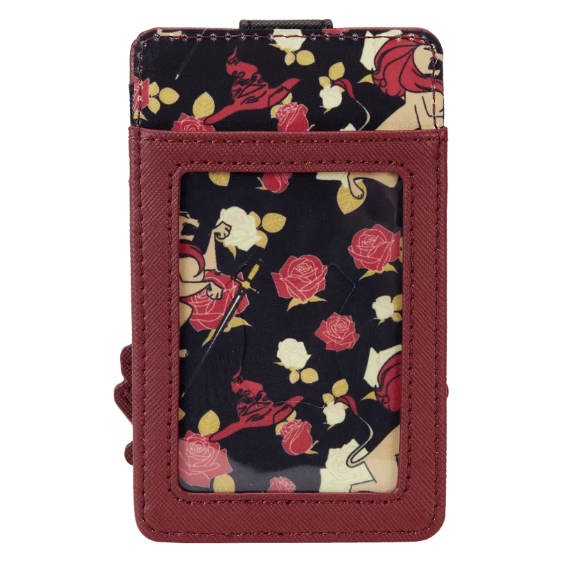 LOUHPWA0171 Harry Potter - Gryffindor House Floral Tattoo Cardholder - Loungefly - Titan Pop Culture