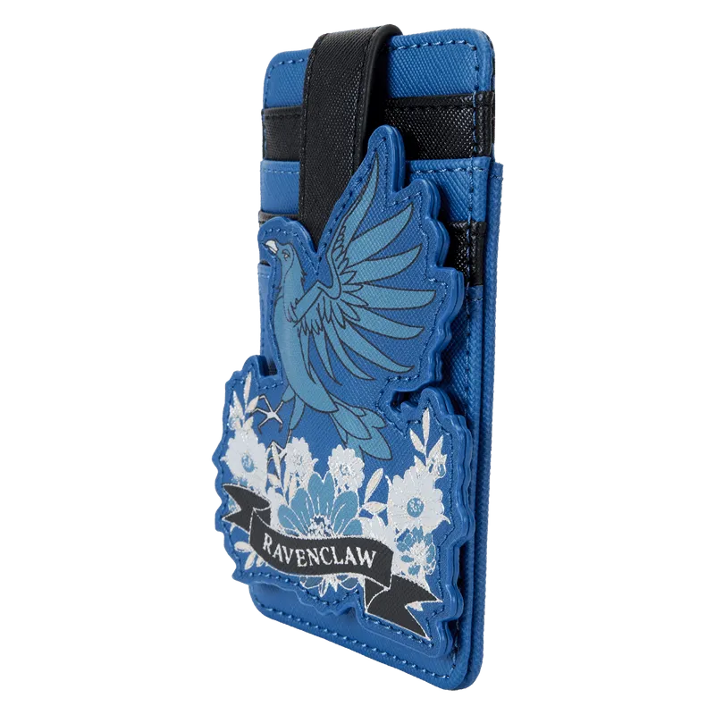 LOUHPWA0172 Harry Potter - Ravenclaw House Floral Tattoo Cardholder - Loungefly - Titan Pop Culture