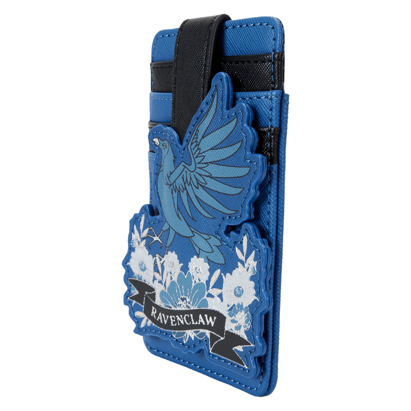 LOUHPWA0172 Harry Potter - Ravenclaw House Floral Tattoo Cardholder - Loungefly - Titan Pop Culture