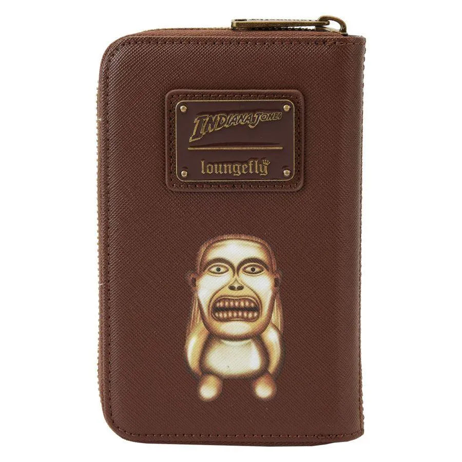 LOUIJWA0001 Indiana Jones: Raiders of the Lost Ark - Boulder Scene Zip Around Wallet - Loungefly - Titan Pop Culture