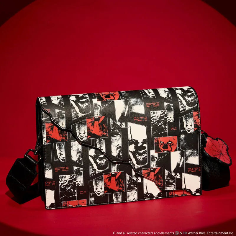 LOUITTB0009 I Heart Horror - IT (Pennywise) Crossbody Bag - Loungefly - Titan Pop Culture
