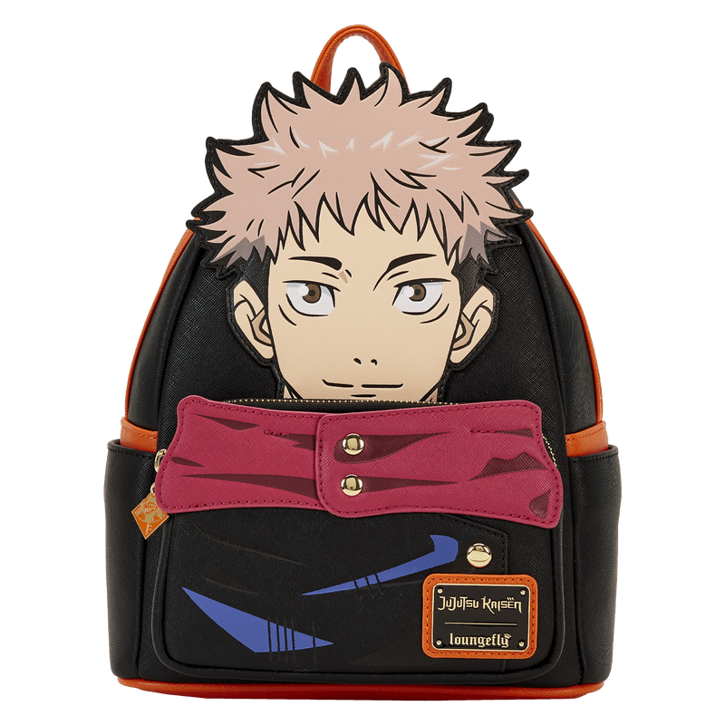 LOUJKBK0002 Jujutsu Kaisen - Yuji Itadori Cosplay Mini Backpack - Loungefly - Titan Pop Culture