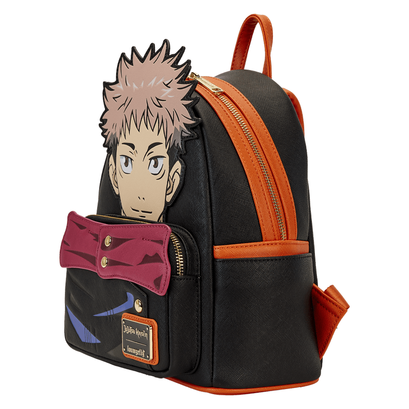 LOUJKBK0002 Jujutsu Kaisen - Yuji Itadori Cosplay Mini Backpack - Loungefly - Titan Pop Culture