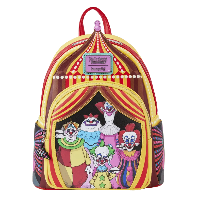 LOUKKLBK0001 Killer Klowns - Mini Backpack - Loungefly - Titan Pop Culture