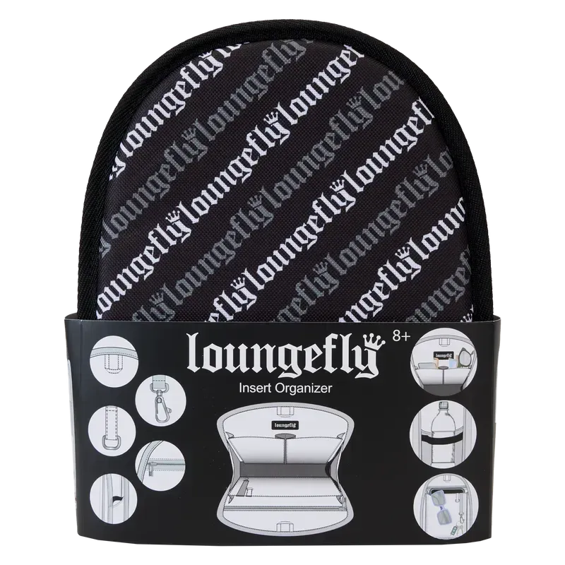 LOULFIO0001 Loungefly - Mini Backpack Insert Organiser - Loungefly - Titan Pop Culture