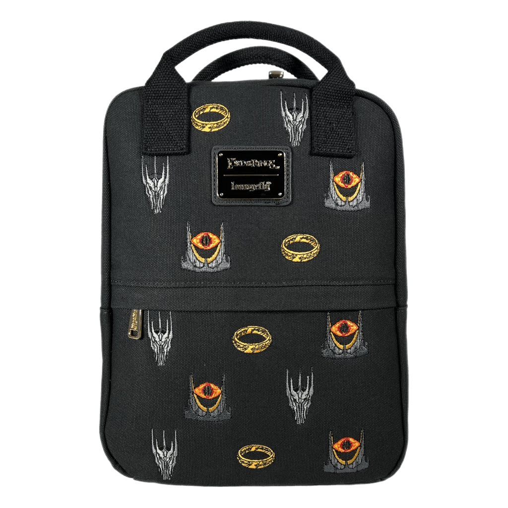 LOULOTRBK0011 The Lord of the Rings - Sauron Canvas Mini Backpack [RS] - Loungefly - Titan Pop Culture