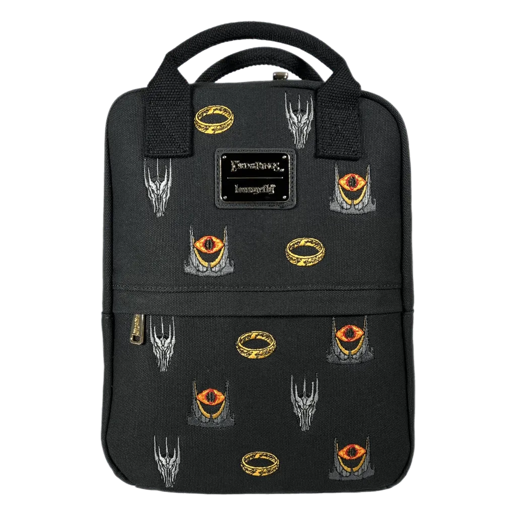 LOULOTRBK0011 The Lord of the Rings - Sauron Canvas Mini Backpack [RS] - Loungefly - Titan Pop Culture