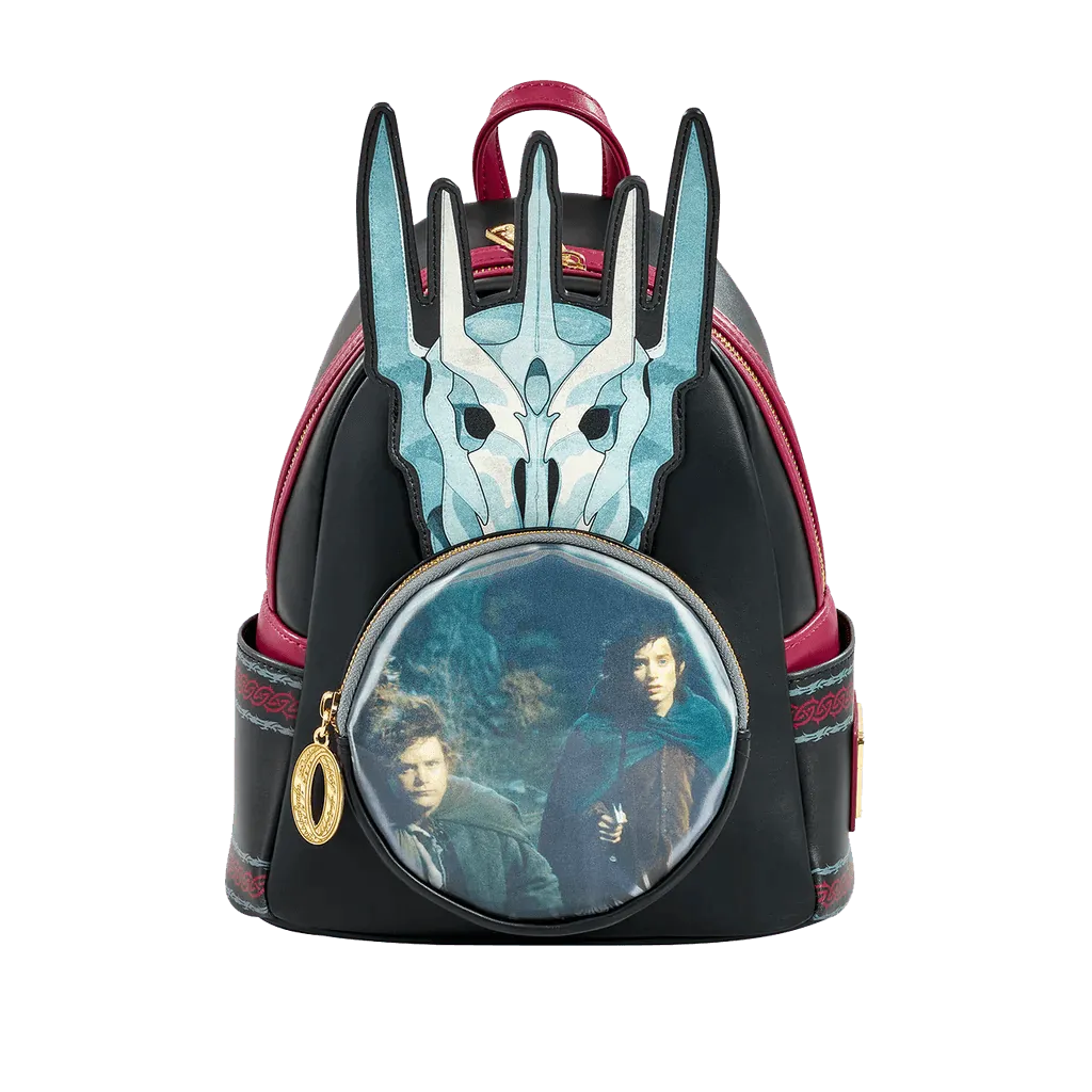 LOULOTRBK0012 The Lord of the Rings - Sauron US Exclusive Lenticular Mini Backpack [RS] - Loungefly - Titan Pop Culture