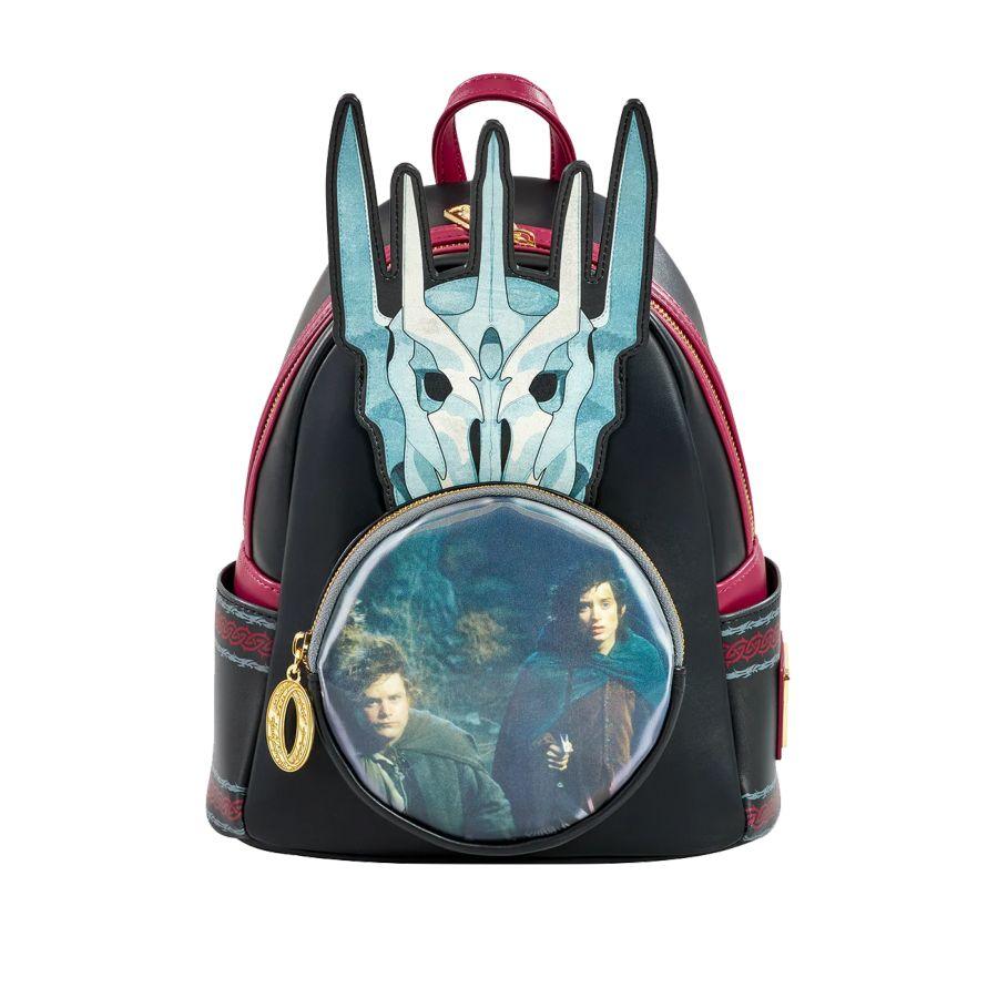 LOULOTRBK0012 The Lord of the Rings - Sauron US Exclusive Lenticular Mini Backpack [RS] - Loungefly - Titan Pop Culture