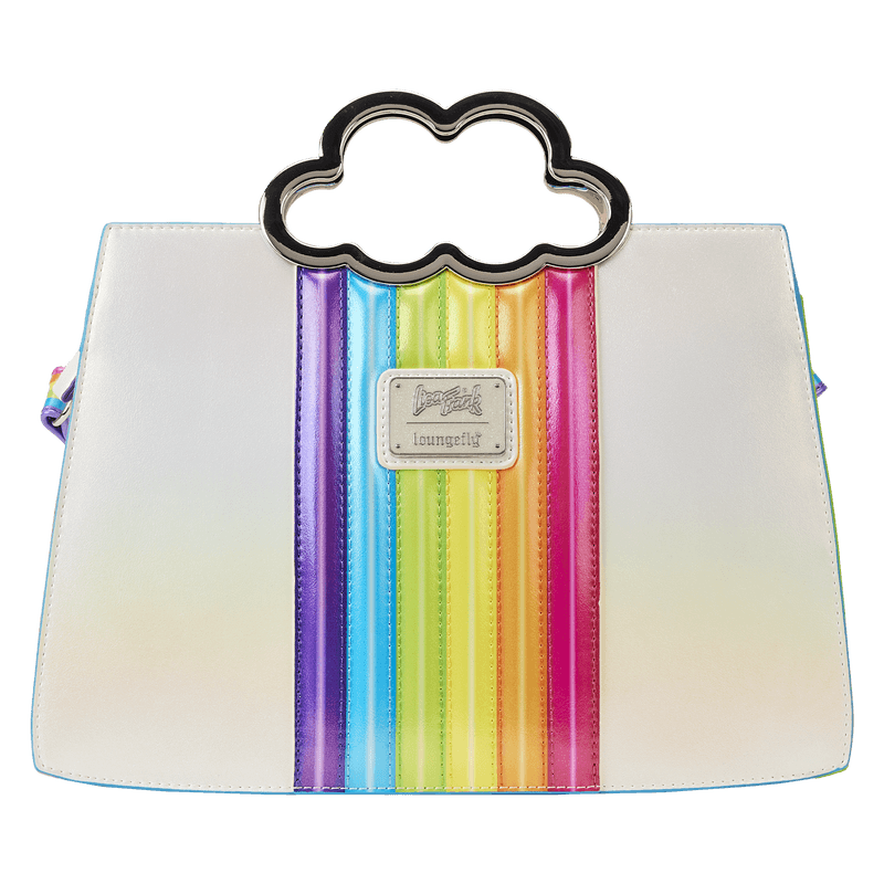 LOULSFTB0003 Lisa Frank - Rainbow Cloud Handle Crossbody - Loungefly - Titan Pop Culture
