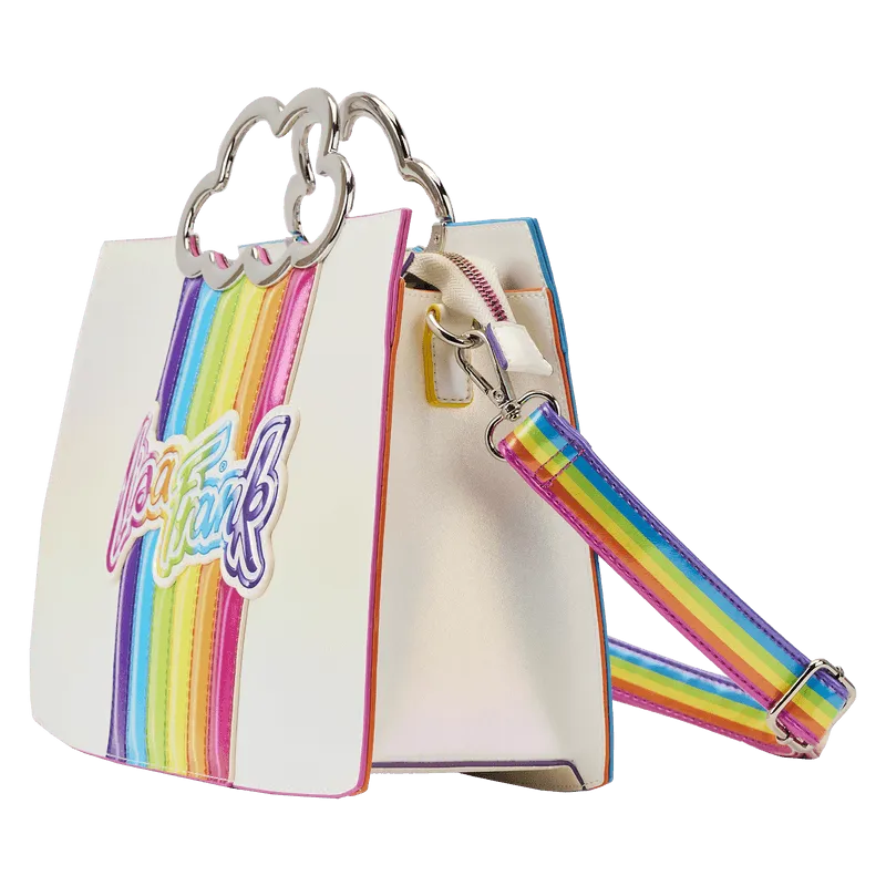 LOULSFTB0003 Lisa Frank - Rainbow Cloud Handle Crossbody - Loungefly - Titan Pop Culture